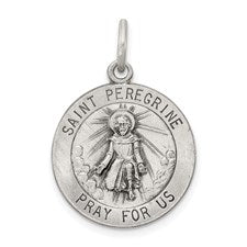 Medium Saint Peregrine Pendant, Illness