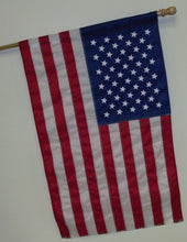 Load image into Gallery viewer, Our Townhouse US flag on a wood flagpole
