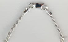 Load image into Gallery viewer, Sterling Silver Rhodium Rope40 Chain