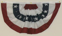 Load image into Gallery viewer, Bunting, Pleated Fans, Poly / Cotton