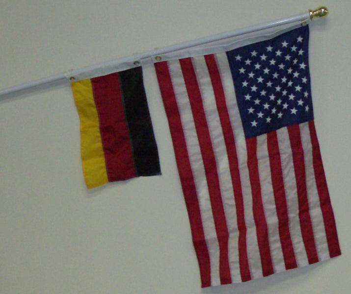 Show your German American Heritage with American and Germany flags for Octoberfest events
