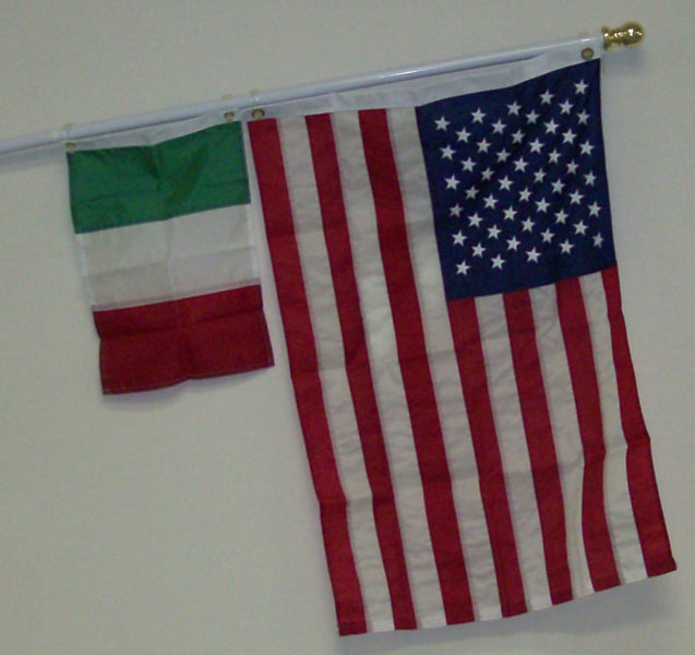The Feast of San Gennaro - Show your Italian American Heritage with American and Italian flags