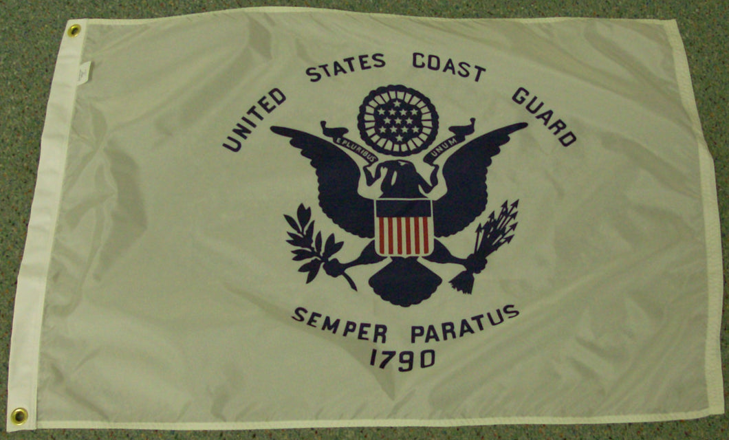 Commercial Quality Coast Guard Flag