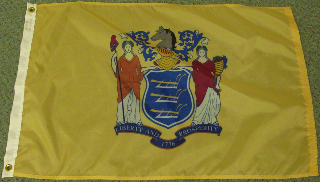 Nylon New Jersey State Flag