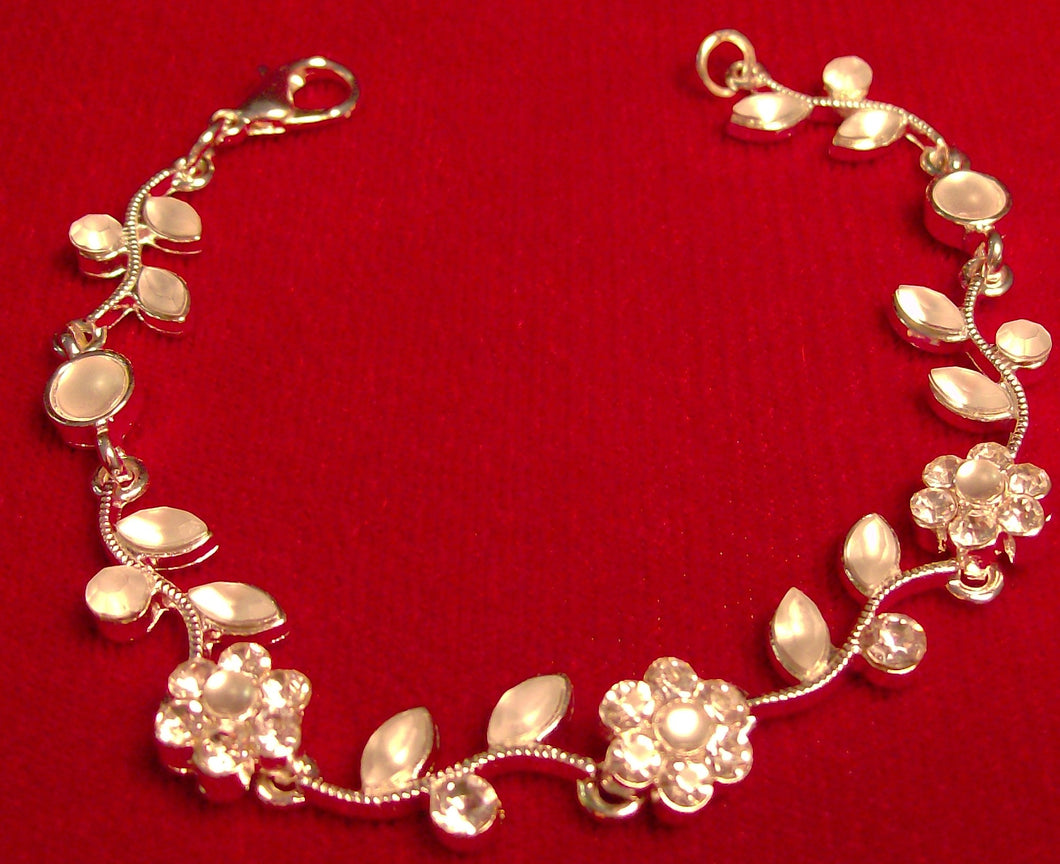Rhinestone Bracelet Crystal Clear