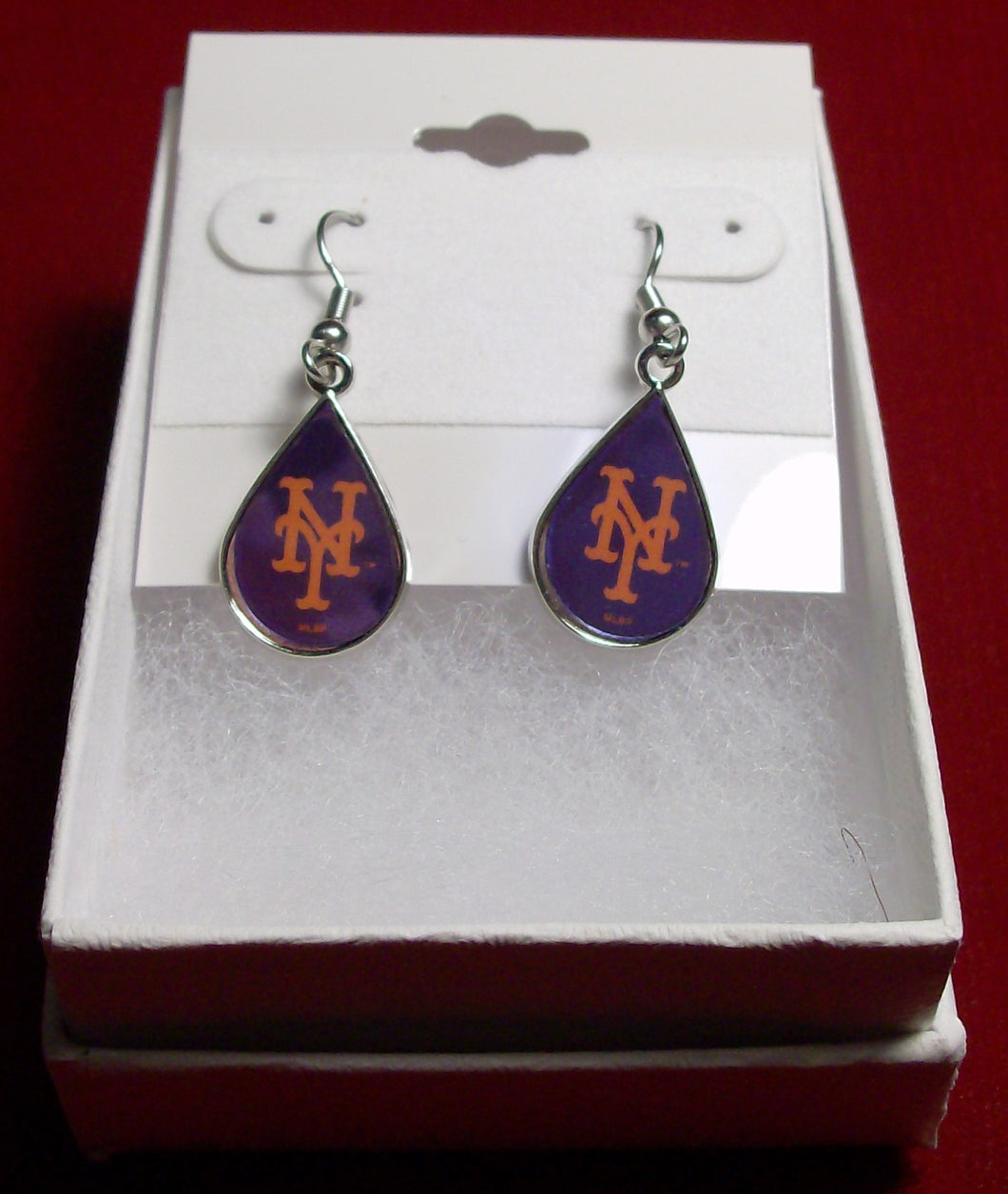 New York Mets Earrings