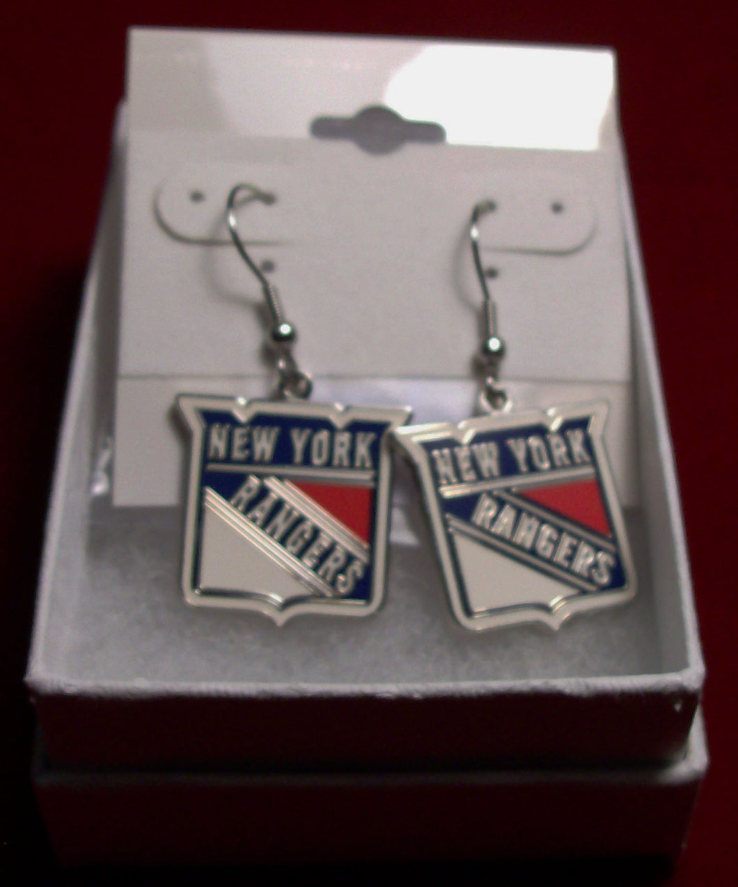 New York Rangers Earrings