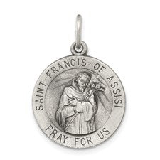 Medium Saint Francis Pendant, Animals & Birds